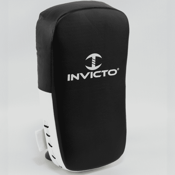 Invicto Thai Pads (Pair) – MMA & Boxing Kickboxing Forearm Trainer with Adjustable Straps