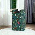 thumbnail image 6 of Yayeee Freestanding Laundry Hamper with Handle Collapsible Large Storage Basket for Clothes, Green Christmas Forest, 6 of 7