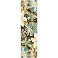 thumbnail image 2 of Nourison Fantasy Abstract Floral Chocolate 2'3" x 8' Area Rug, (8' Runner), 2 of 5