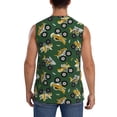thumbnail image 4 of Goofa Cartoon Car Printed Men's Sleeveless T-Shirt - Athletic Gym Workout Tank Top for Men - Moisture-Wicking, UPF 30+ Quick-Dry Muscle Tee-3X-Large, 4 of 8