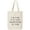 Natural, variant on I'm Fine . . . Everything is Fine Cotton Canvas Tote Bag