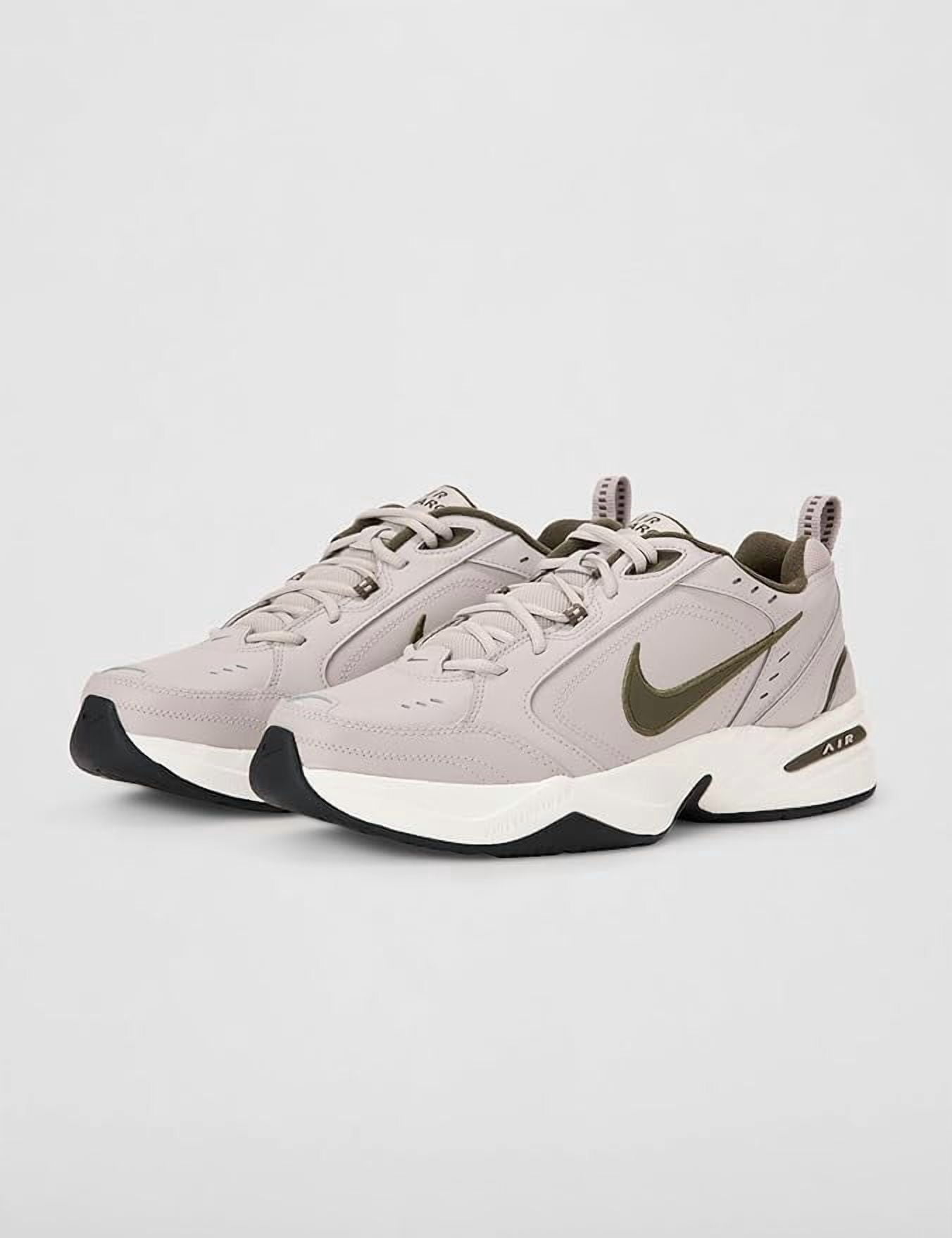 Nike Men's Air Monarch IV Training/Workout Shoe (Moon Particle/Dark Hazel-Black) Size 8