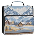 thumbnail image 5 of FORMRS Zipper Binder with Shoulder Strap 2-inch Ring 500 Sheet Capacity File Bag, Winter Mountain, 5 of 5