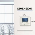 EconoHome NonProgrammable Thermostat for Home Heat & Cooling