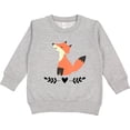 thumbnail image 2 of Inktastic Fox for Girls Woodland Animal Toddler Sweatshirt, 2 of 4