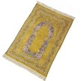thumbnail image 4 of Jinsinto Prayer Rug Muslim Prayer Rug Personalized Prayer Mat Muslim Prayer Mat Islamic Prayer Rug，brown, 4 of 5