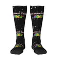 thumbnail image 2 of Lsque Mario Printed Crew Socks Men's Women's LightWeight Thin Casual Calf Socks ,Knee High Socks,Cotton Socks, 2 of 9
