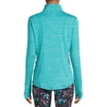 thumbnail image 3 of Avia Women's Textured Half-Zip Pullover Top, 3 of 5