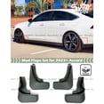 thumbnail image 2 of FITS 2023-2024 HONDA ACCORD DIRECT FIT OE STYLE MUD FLAPS SPLASH GUARDS SET OF 4, 2 of 6