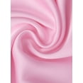thumbnail image 5 of INSPIRE CHIC Women's Satin Nightgowns Lace Trim Cross Spaghetti Straps Camisole Nightshirt Lingerie Slip Silky Pajama Dress XS Pink, 5 of 6