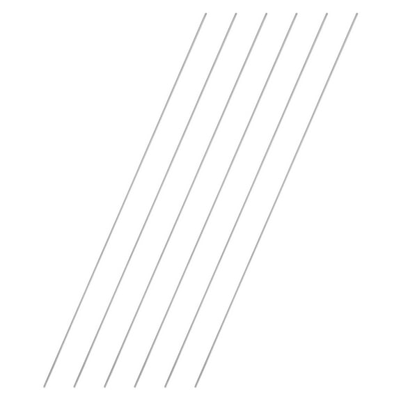 6 Pack 304 Stainless Steel Round Rod 1/16" Diameter 12" Length Solid Rod