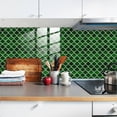 thumbnail image 2 of Panxico Wall stickers Wall Decor Lotuss Texture Crystal Film Tile Sticker Simulation Decoration DIY Floor Plane Wall Sticker D, 2 of 3