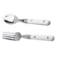 thumbnail image 4 of MERRYHAPY 2Pcs Baby Forks Fork with Spoon Stainless Steel Beige Anti-rust Design for Daily Use, 4 of 7