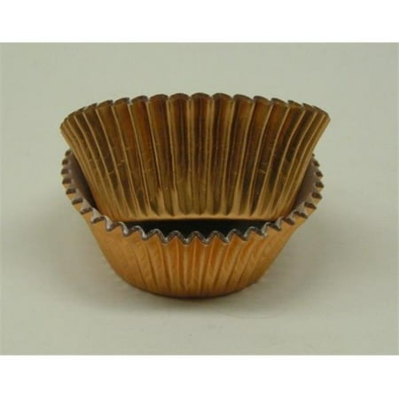 

Viking -5A COPPER FOIL BAKING CUP 1.25 x.75 in. Foil Baking Cup with Greaseproof Liner - Copper - 1000 Piece