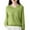Green, variant on Women's V-Neck Hooded Knit Sweater, Soft Ribbed Pullover with Cozy Fleece Lining, Winter Warm Layering Piece for Casual Daily Wear, Comfortable Streetwear and Cold Weather Protection Beige L
