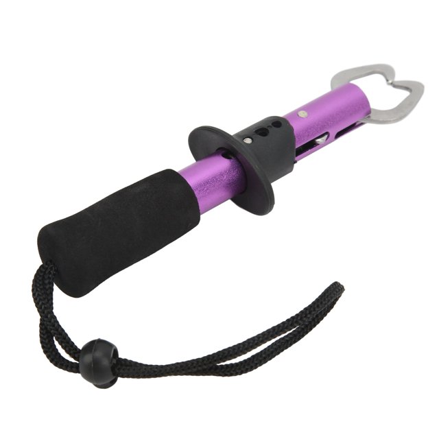 Fish Grabber, Fish Holder Closed Type Protective Coating For Daily Fishing Purple