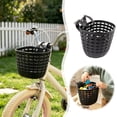 thumbnail image 2 of Lume Wear Bike Front Basket for Kids with Adjustable Straps a Heavy Duty Woven Basket for Handlebar Mount. A Lightweight Cargo Carrier That Fits Most Childrens Bicycles for Toys Snacks, 2 of 8
