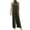 Green, variant on Tqcoqu Summer Jumpsuit for Women Halter Neck Sleeveless Wide Leg Long Pant Jumpsuit One Piece Outfits,Black,Women's S-XL