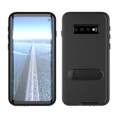 Case Designed for Galaxy S10 Case (2019) - TPU Cushion/Hybrid Rigid Back Plate/IP68 waterproof/Reinforced Corner Protection Cover for Samsung Galaxy S 10 Phone (PowerShare