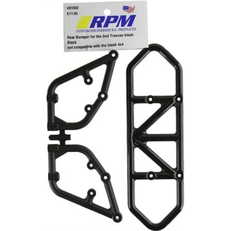 RPM RPM - 81002 Rear Bumper Black Slash (Pack of 38)