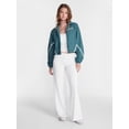 thumbnail image 2 of No Boundaries Foldover Wide Leg Pants, 31'' Inseam, Women's XXS-XXL, 2 of 5