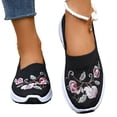 thumbnail image 4 of Orthopedic Shoes for Women Wide Width Breathable Comfortable Lightweight Slip on Sneakers Non Slip Arch Support 2026 New Womens Walking Shoes, 4 of 6