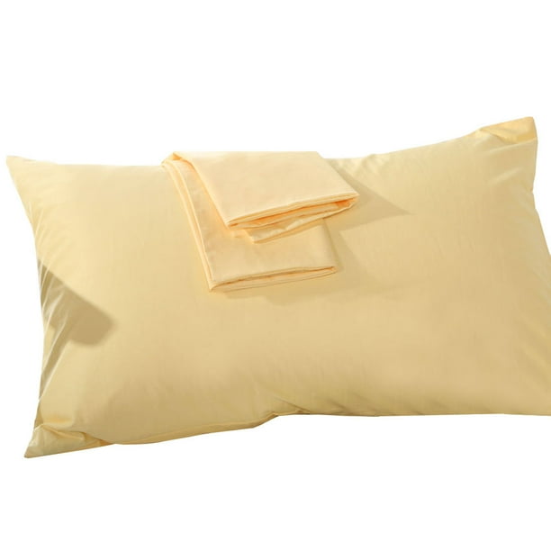 SilkySoft PiccoCasa Cotton 300 Thread Count Egyptian Standard Size Pillowcases Pillow Cases