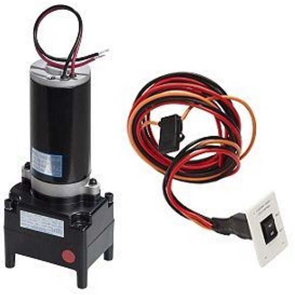 Stromberg Carlson Trailer Landing Gear Motor LG-242728 Replacement Motor For Fifth Wheel Landing Gear; 6500 Pound Lift Capacity