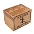 thumbnail image 4 of Cesta para cubiertos, soporte para cubiertos, servilletero de madera, multiusos para sala de estar, 4 of 9
