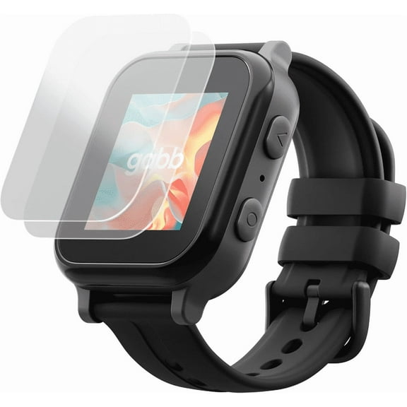 Gabb Watch 3/3e Tempered Glass Screen Protector 2-Pack, Scratch Resistant