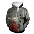 thumbnail image 4 of Sudadera con capucha vintage para hombre, con estampado 3D de la película The Last of Us, jersey de manga larga para otoño, ropa deportiva de hip hop pop de moda urbana, 4 of 5