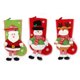 thumbnail image 3 of Cateissary Medias navideñas de dibujos animados, coloridas, tridimensionales, muñeco de nieve, calcetines de Papá Noel, bolsa de regalo, colgante, Kits de decoración para fiestas Muñeco de nieve Cateissary HA068967-02, 3 of 6