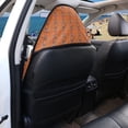 thumbnail image 5 of POLERO Geometric Diamond Print Terry Cloth Car Seat Cover, Sweatproof Car Seat Protector for Cars Trucks Van Front Seats, Universal Fit for Drivers, 5 of 7