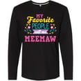 thumbnail image 3 of Inktastic My Favorite People Call Me Meemaw with Flowers Long Sleeve T-Shirt, 3 of 5