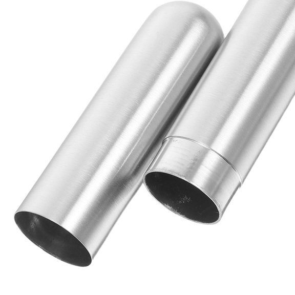 OULII Travel Friendly Stainless Steel Cigar Tube for One Cigar with Moisturizing Seal