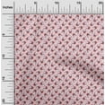 thumbnail image 2 of oneOone Rayon Pink Salmon Fabric Medical Sewing Fabric By The Yard Printed Diy Clothing Sewing Supplies 56 Inch Wide, 2 of 5