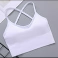 thumbnail image 4 of Blczomt Womens Sports Bras Cross Back Plus Size Gym Yoga Spaghetti Straps Bras, 4 of 4