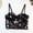 #0252-Black, variant on Convertible Push Up Bra for Women, Sequin Beaded Fishbone Corset Top, Strapless Demi Cup Bustier, Fashionable Evening Wear with Adjustable Straps Gift