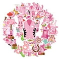 thumbnail image 2 of 35pcs-50pcs Western Stickers Stationery Stickers Cartoon Cowgirl PVC Stickers for Laptops Suitcases, 2 of 9