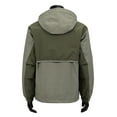 thumbnail image 6 of Lorytime Hoodies for Men Half Zip Stripe Color Block Sweatshirt Long Sleeve Drawstring Pullover with Pocket Tops Green, 6 of 9