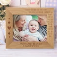 thumbnail image 1 of I Loved You From The Very Start Personalized Wooden Frame-10" x 8" Brown Horizontal, 1 of 1