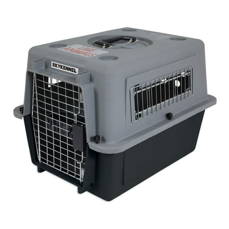 Petmate 21 Inch Sky Kennel 15 lb. Small Dog Ventilated Pet Travel Carrier Crate
