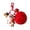 D, variant on VerPetridure Santa Claus Pendant Cute Creative Practical Key Ring Bag Pendant Santa Claus Keychain Cute Creative Practical Keyring School Bag Pendant