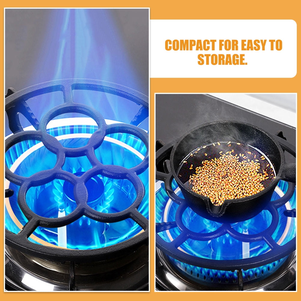 Worgeous Gas Stove Rack Small Pot Stove Wok Ring Gas Stove Bracket Stove Accessory Non Slip Wok Ring
