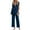 AA-Dark Blue, variant on QATAINLAV Womens Dressy 2 Piece Sets Sleeveless Button Up Blazer Vest and Wide Leg Suit Pants Office Business Casual Outfits, Coffee, XL, Mothers Day Gifts