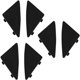 thumbnail image 1 of 6X Tapa de moldura de esquina triple para parachoques de coche para 3 Axela 2014-2016 BHN1-50-101 BHN1-50-102, 1 of 5