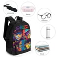 thumbnail image 4 of Gorillaz Backpack Schoolbag Casual Daypack Rucksack Bookbags Lightweight Gym Bag, 4 of 8