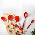thumbnail image 3 of Juego de utensilios de cocina de silicona 14 Uds. libre de BPA seguro Turner Tong espátula cuchara batidor de huevos para, 3 of 8
