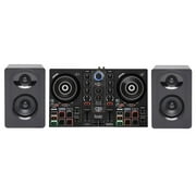 Hercules DJ CONTROL INPULSE 200 4-Pad DJ Controller+Sound Card+2 Monitors