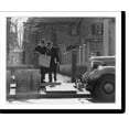 thumbnail image 2 of Historic Framed Print, Felix Frankfurter and James Landis leaving 192 Brattle Street, Cambridge, [Mass.], 17-7/8" x 21-7/8", 2 of 9